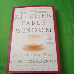 Kitchen Table Wisdom Stories That Heal - Red Cover Edition Hardback Book